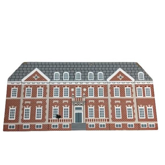 Cat's Meow Village Vintage 1994 Newton New Jersey Memorial Hospital NJ Signed - Picture 1 of 6